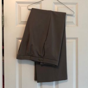 PANTS: TALBOTS straight leg  Taupe